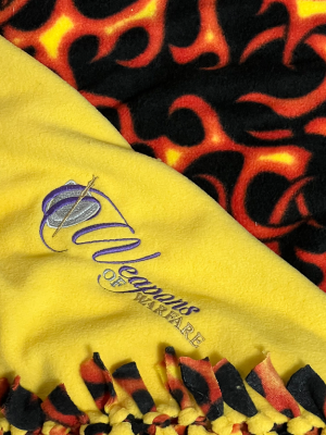 Consuming Fire Handcrafted Blankets